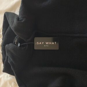 Nwt sweater hoodie (dress?) M